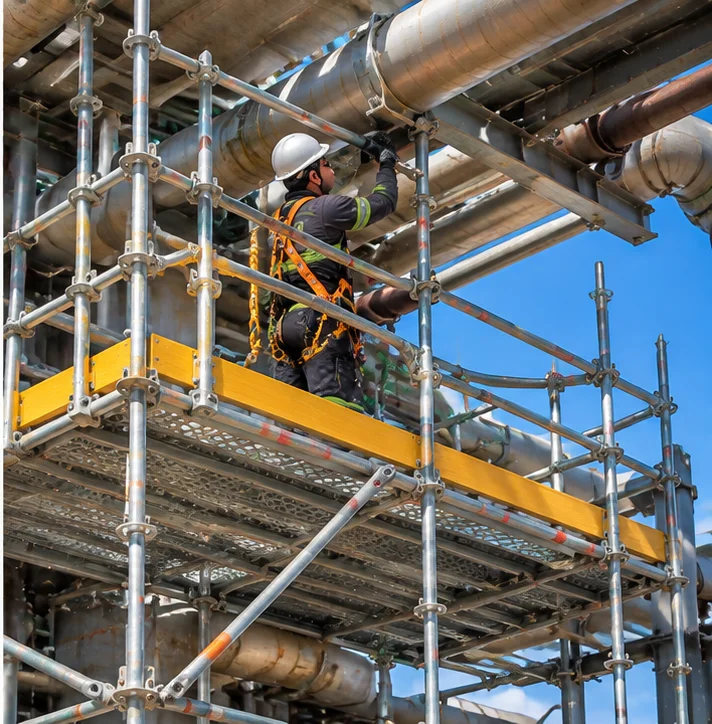Acesso para manutenção industrial