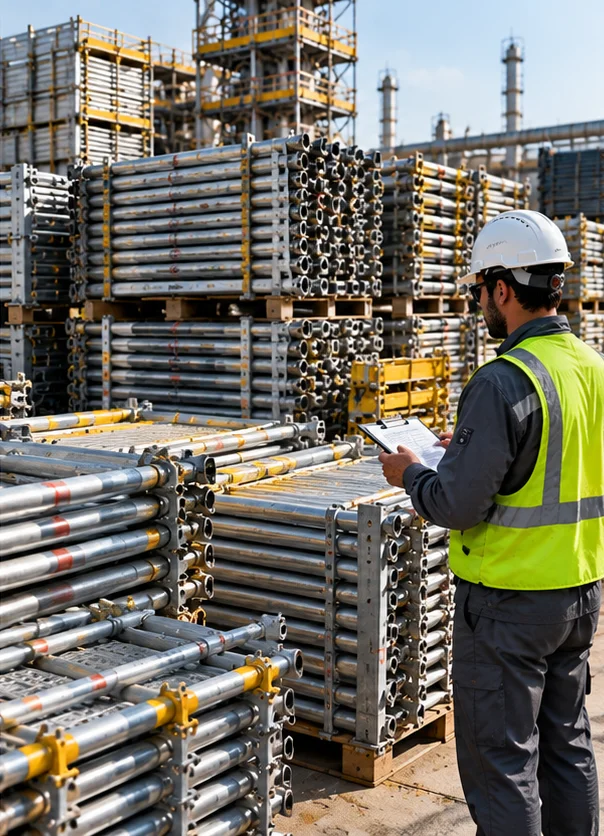 Contrato de locação de andaimes industriais