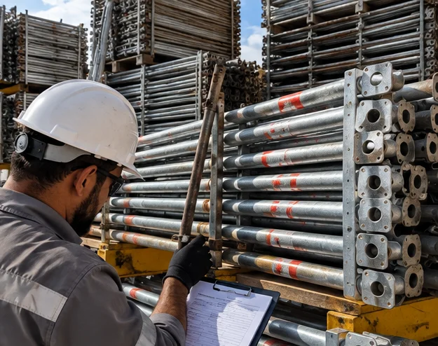 Cotação de locação de andaimes industriais