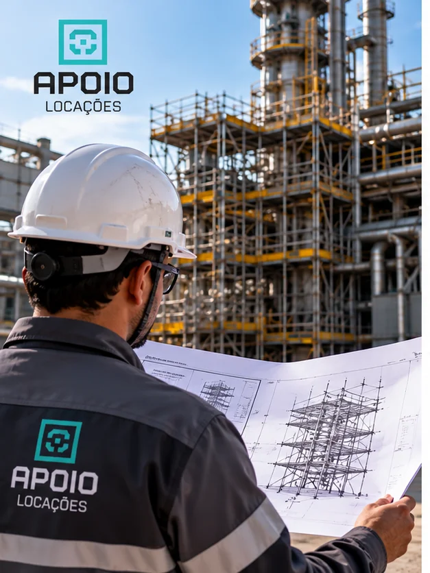 Empresa de andaimes com responsabilidade técnica