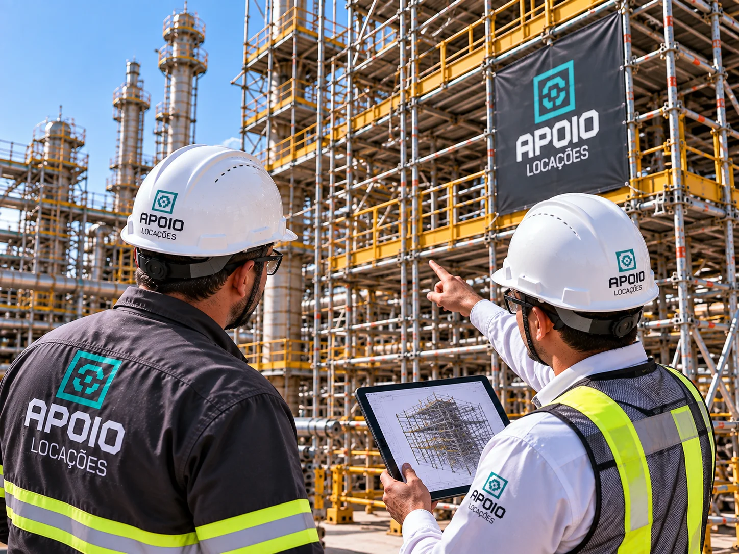 Empresa de andaimes com responsabilidade técnica