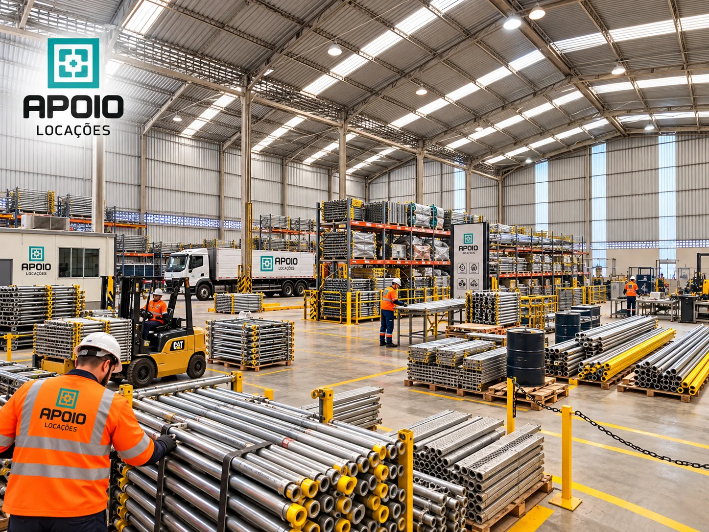Empresa de andaimes industriais
