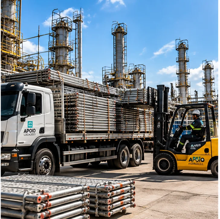 Empresa de andaimes industriais