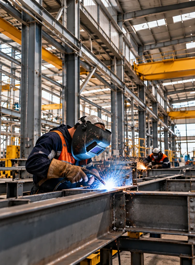 Empresa de estruturas metálicas industriais