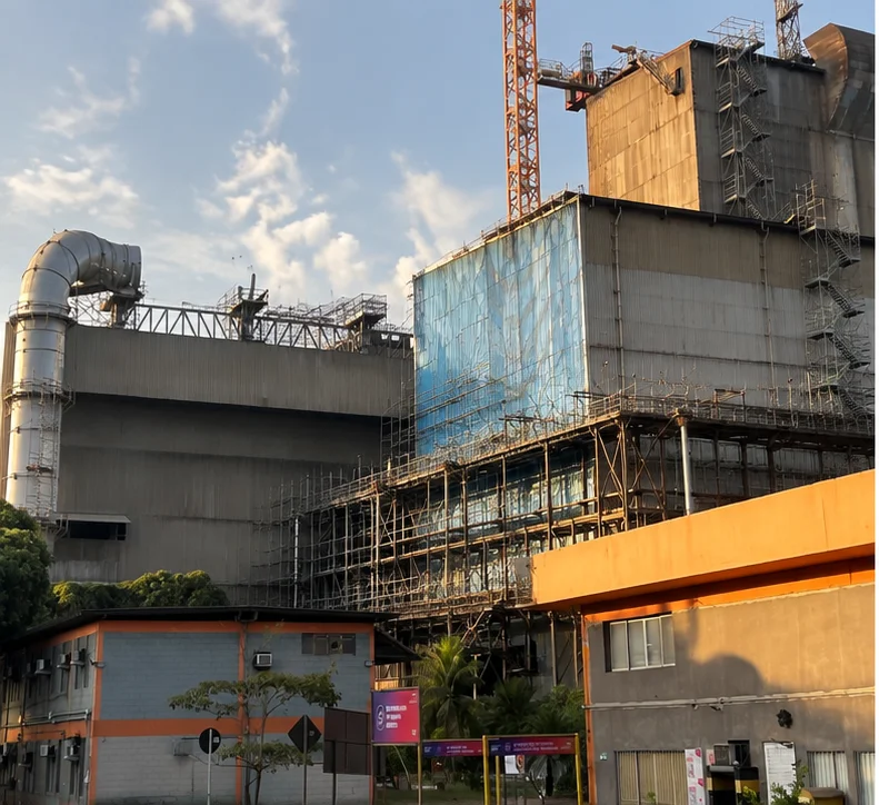 Empresa de montagem de andaimes industriais