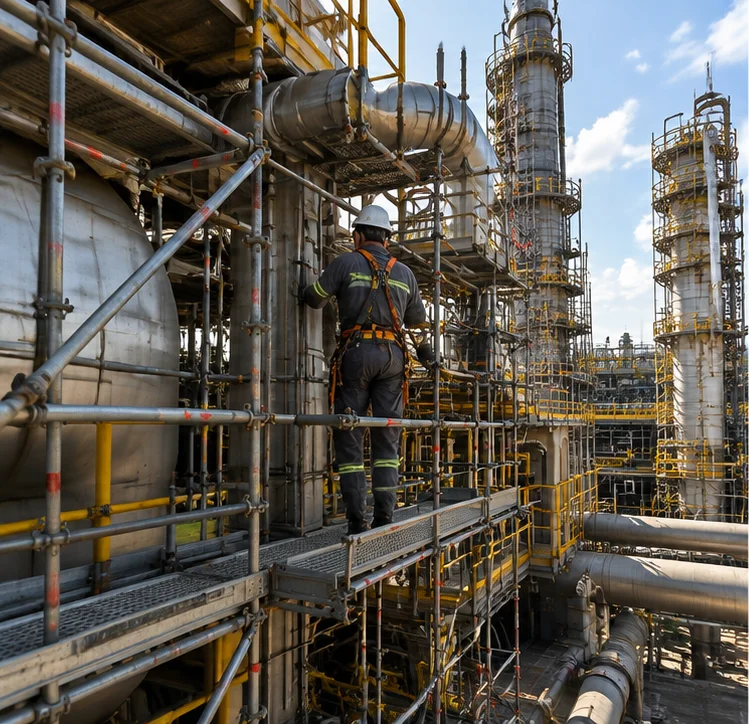 Engenharia de acesso em plantas industriais