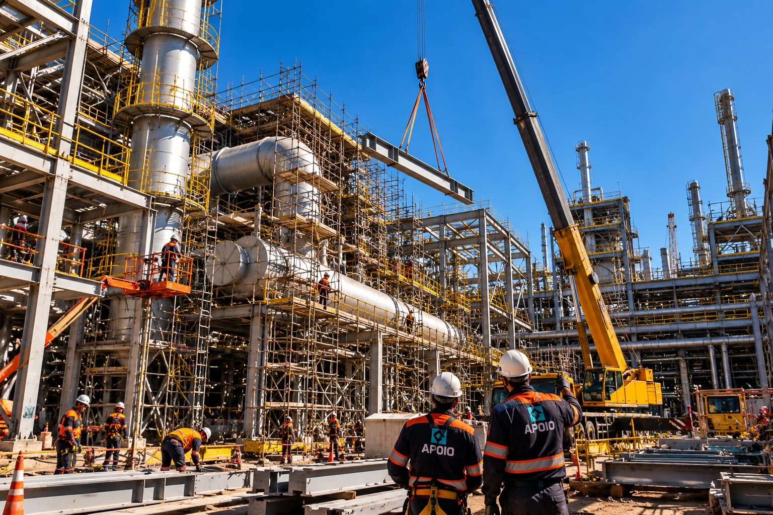 Execução de obras industriais