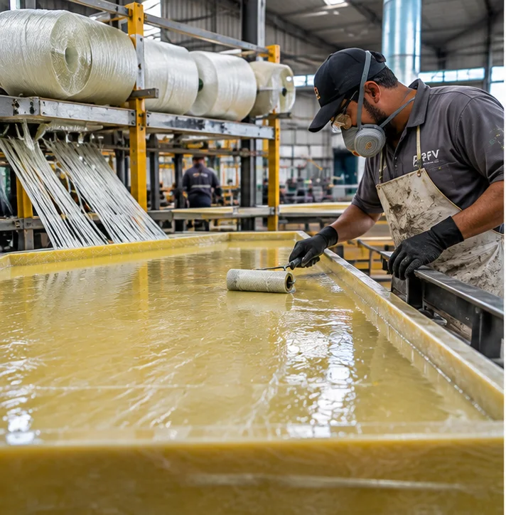 Fabricação de PRFV