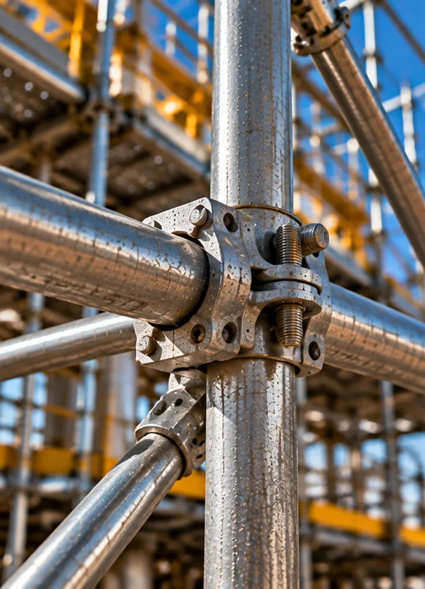 Locação de andaime tubular industrial
