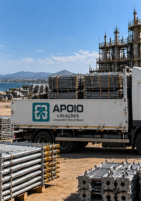 Locação de andaimes industriais Anchieta ES