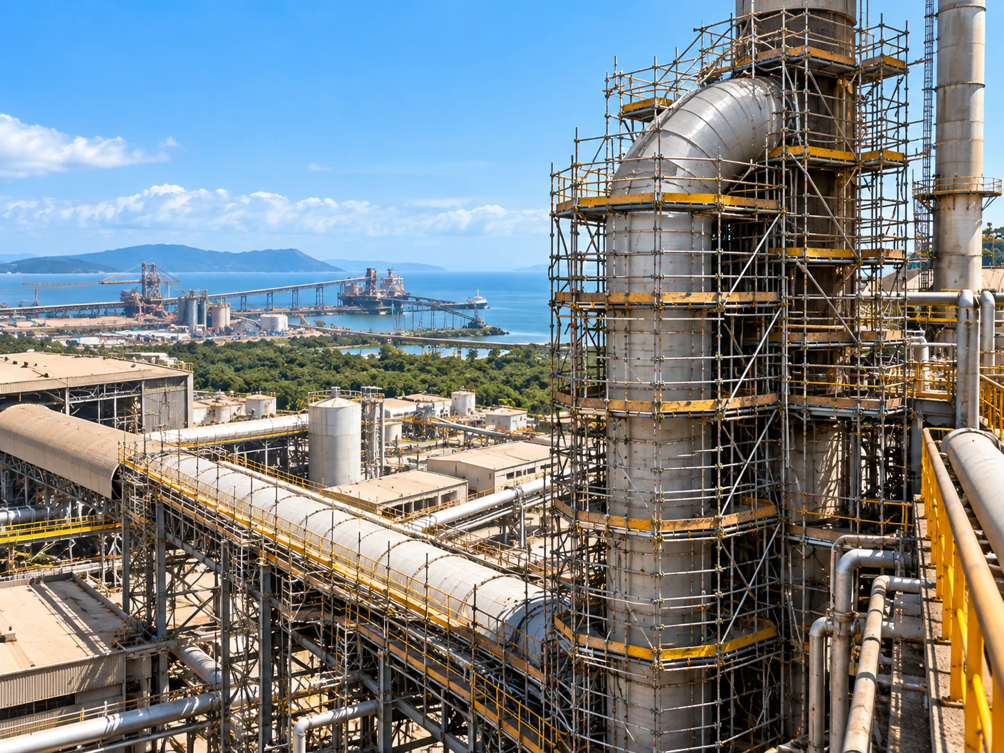 Locação de andaimes industriais Anchieta ES
