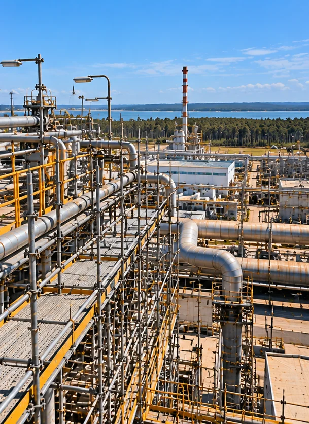 Locação de andaimes industriais Aracruz ES