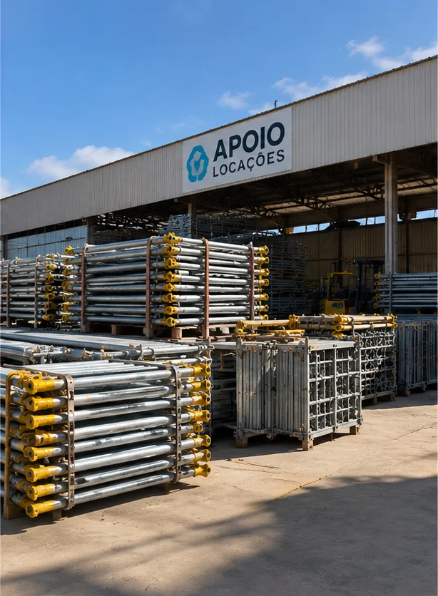 Locação de andaimes industriais Espírito Santo