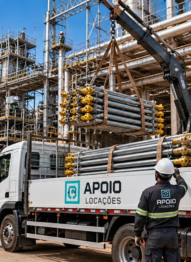 Locação de andaimes industriais Serra ES