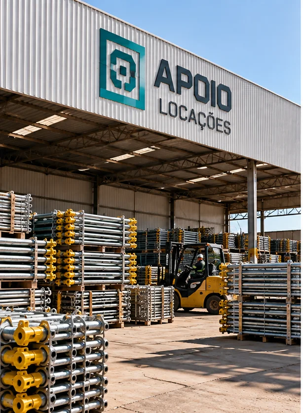Locação de andaimes industriais Serra ES