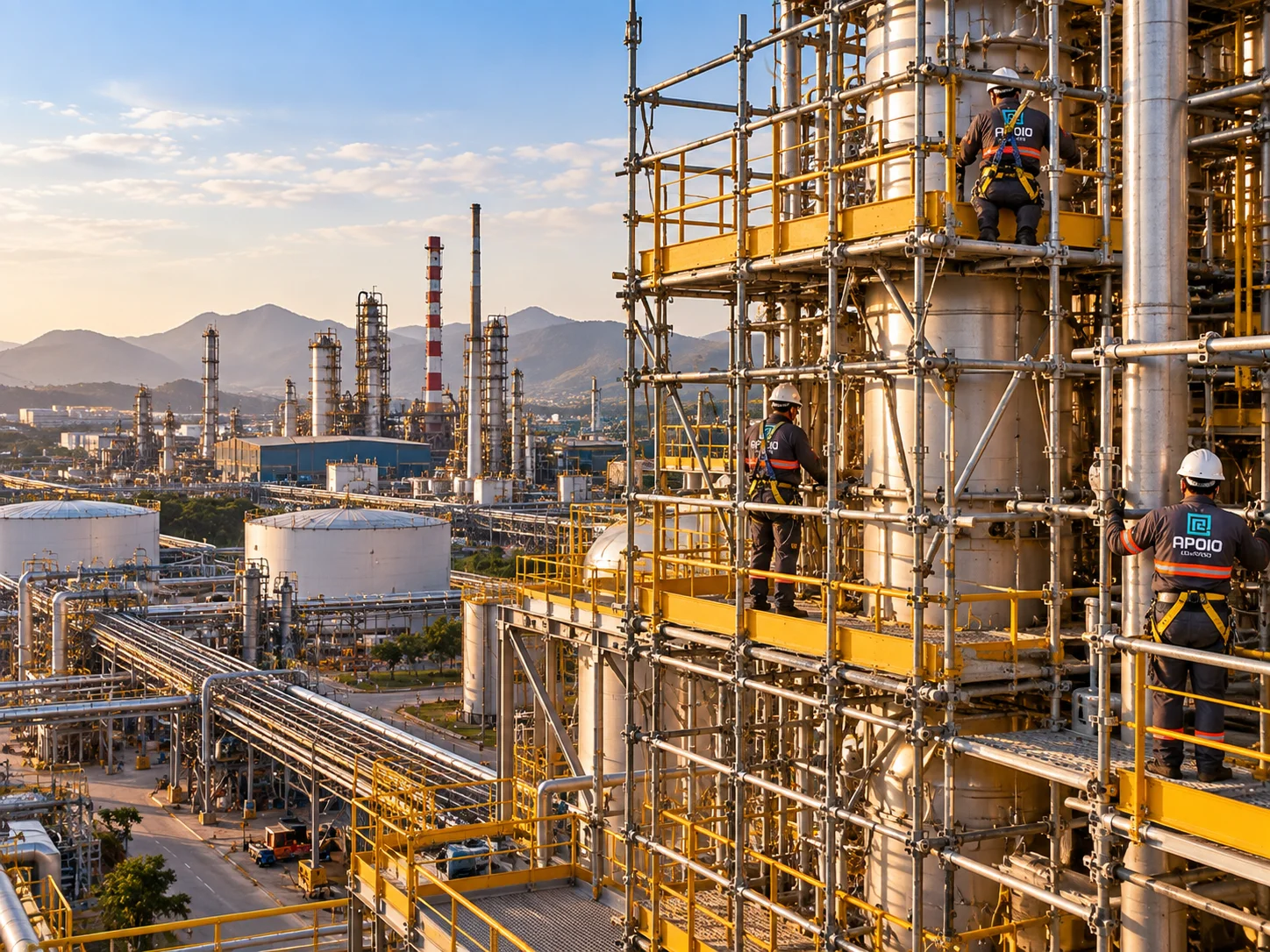 Locação de andaimes industriais Serra ES
