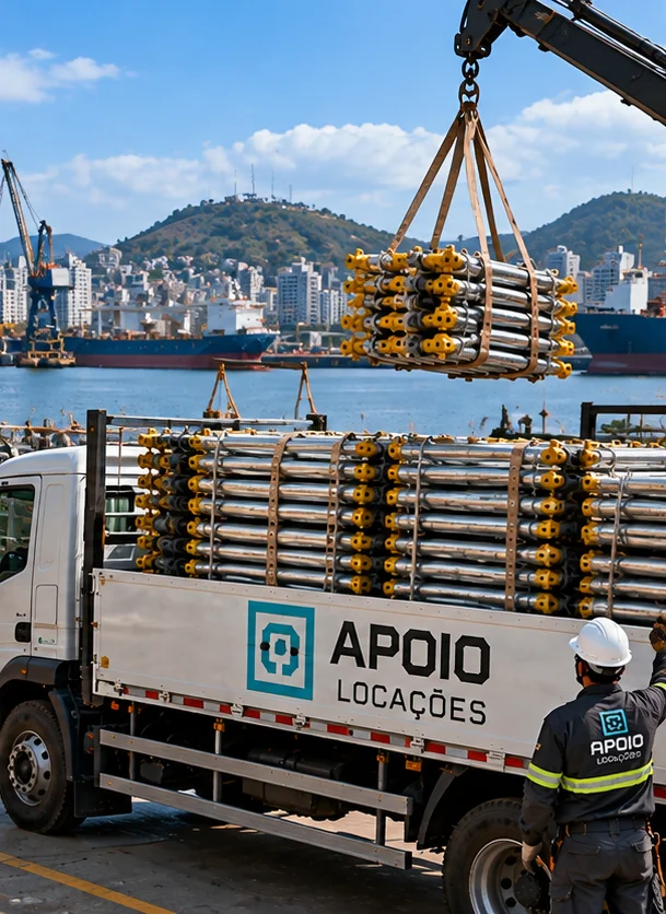 Locação de andaimes industriais Vitória ES
