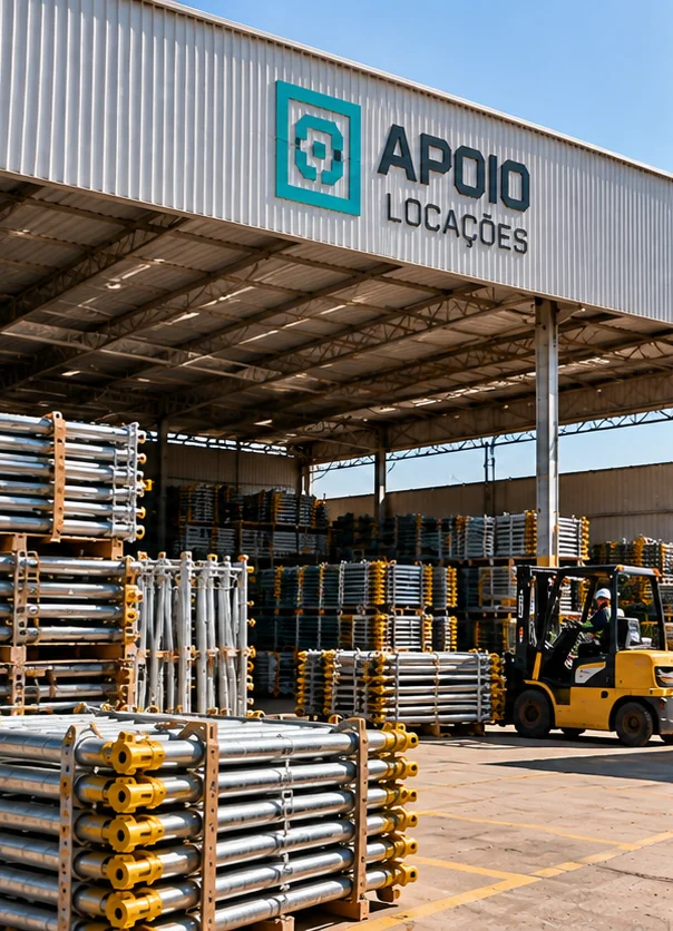 Locação de andaimes industriais Vitória ES