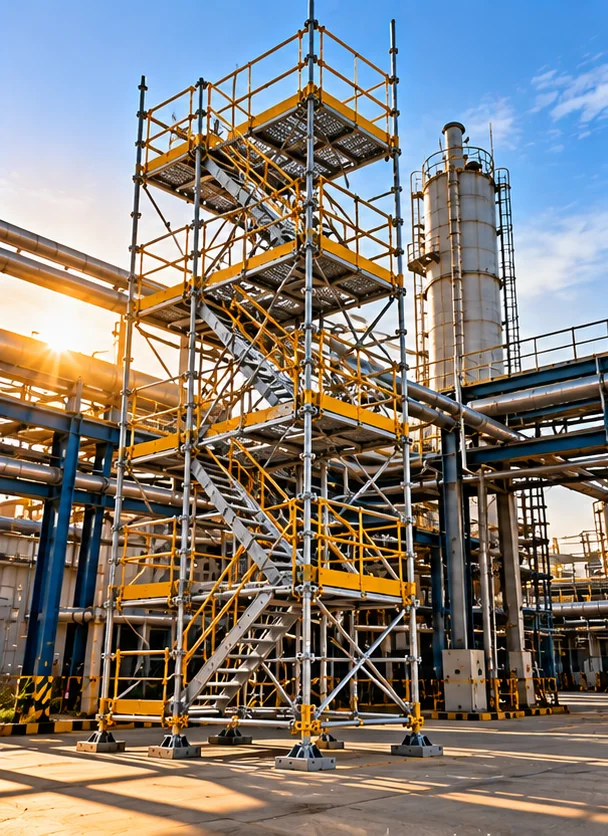 Locação de torres de andaime industrial