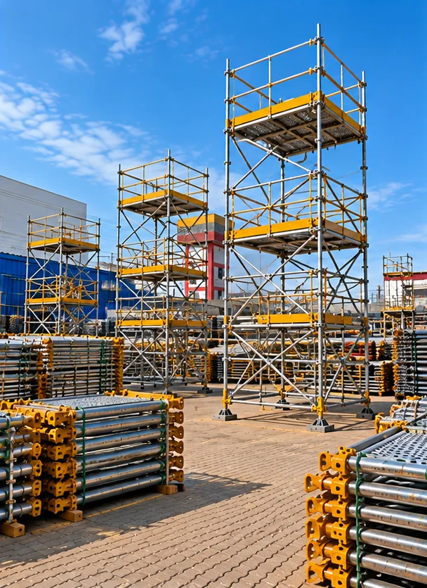 Locação de torres de andaime industrial
