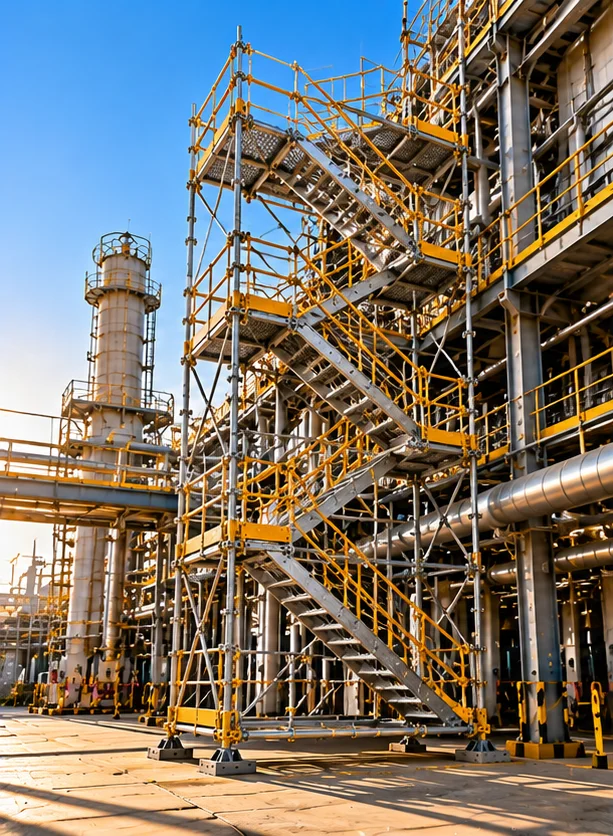 Locação de torres de escada industrial