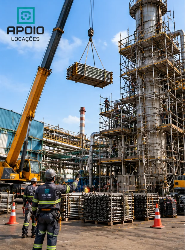 Montagem e desmontagem de andaimes industriais Aracruz ES