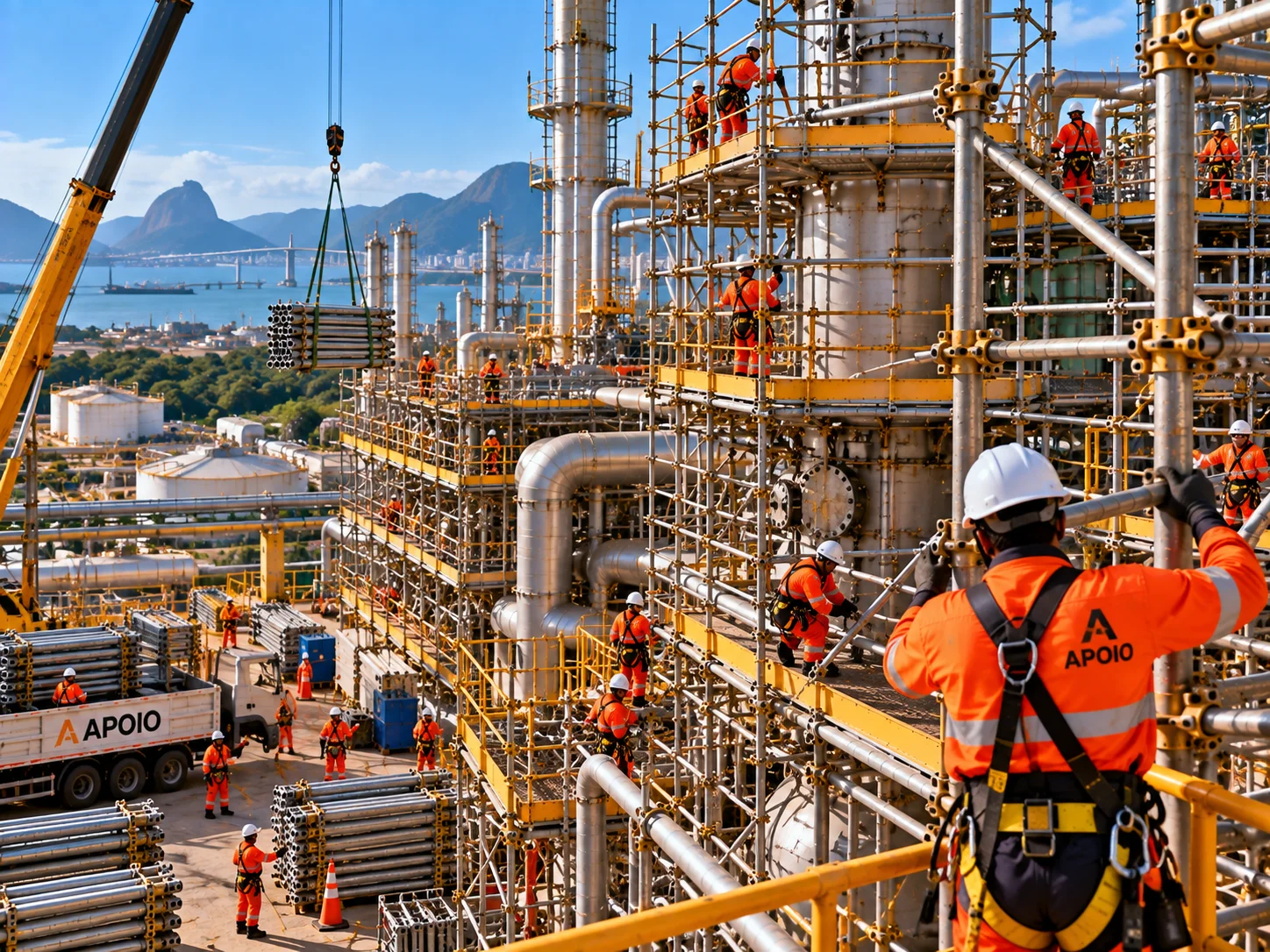 Montagem e desmontagem de andaimes industriais Espírito Santo