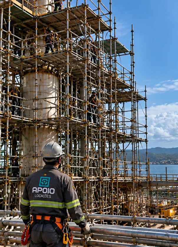 Montagem e desmontagem de andaimes industriais Espírito Santo