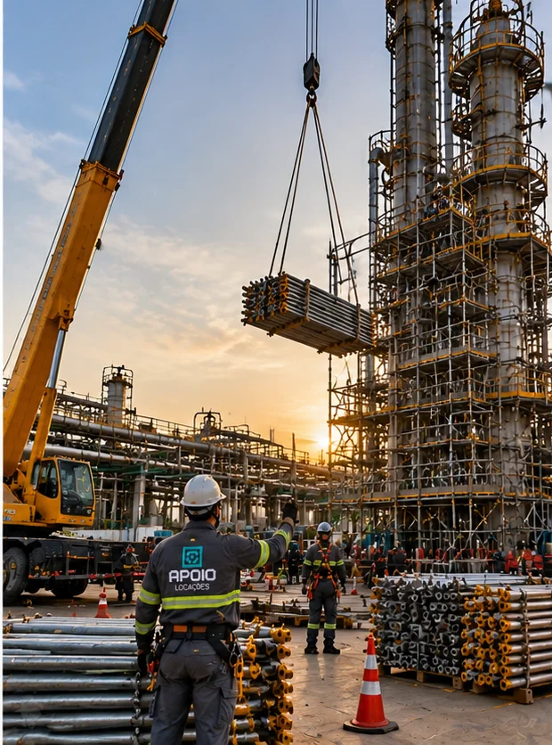 Montagem e desmontagem de andaimes industriais Espírito Santo