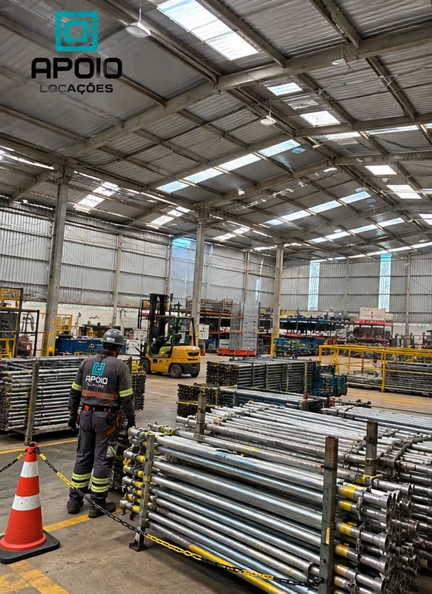 Montagem e desmontagem de andaimes industriais Serra ES