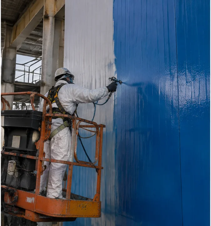 Pintura anticorrosiva industrial