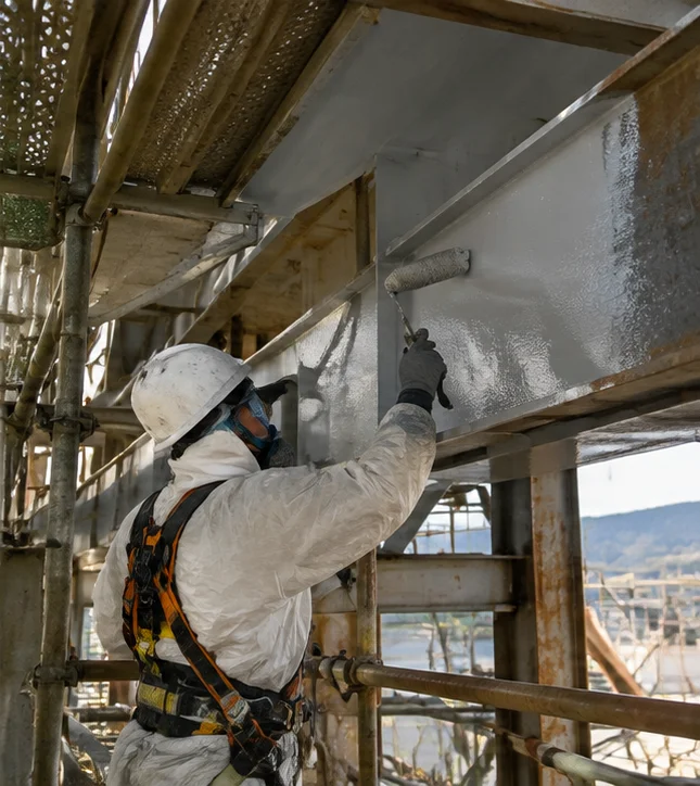 Pintura anticorrosiva industrial