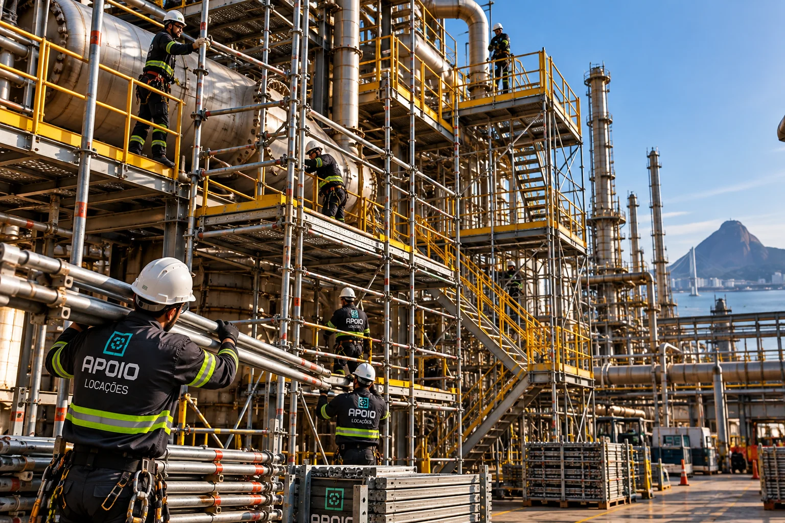 Projeto de acesso para manutenção industrial