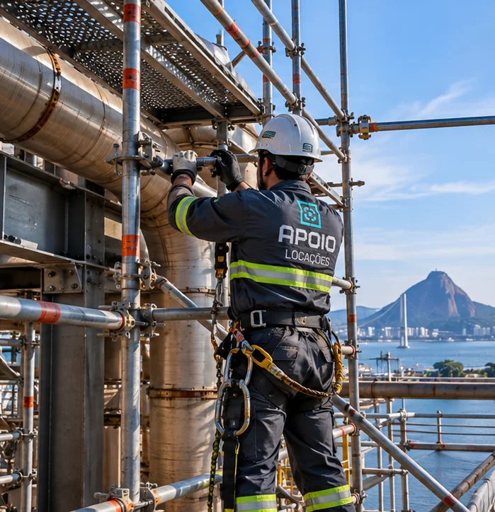 Projeto de acesso para manutenção industrial