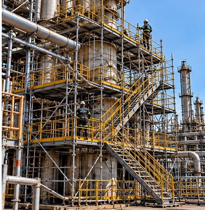 Projeto de acesso para manutenção industrial