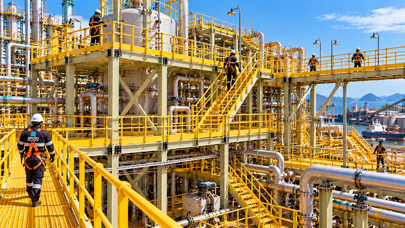 Soluções industriais em PRFV