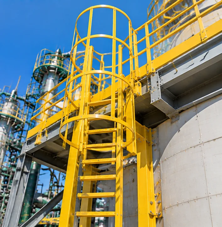 Soluções industriais em PRFV
