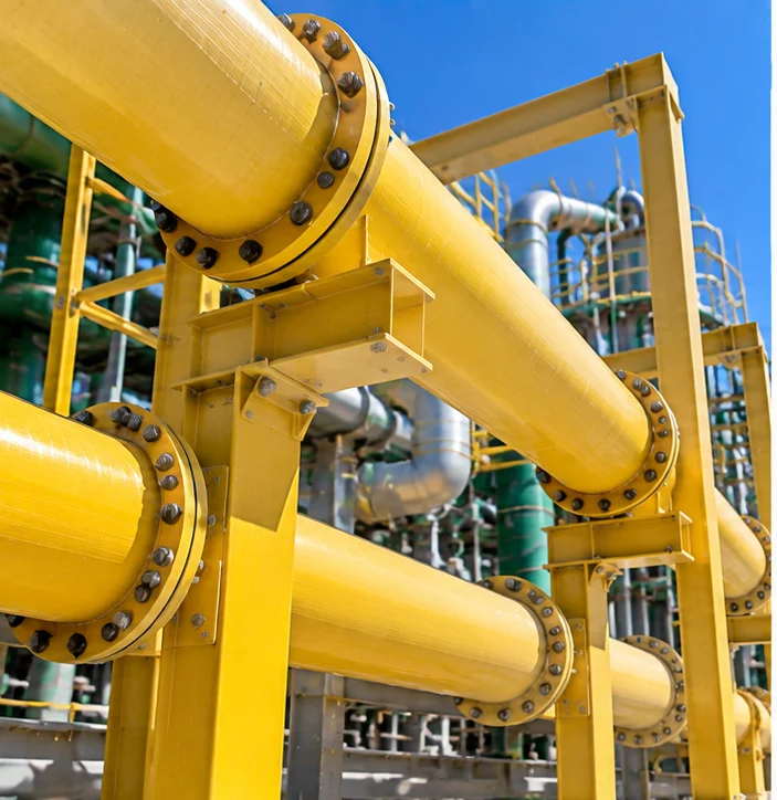Soluções industriais em PRFV